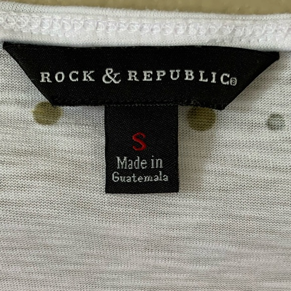 Rock&Republic Women’s Muscle Tee SIZE S - Picture 5 of 5